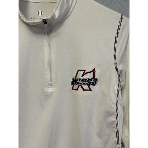 Holloway K Wings Hockey Ladies Size Medium 1/4 Zip Pullover - Picture 2 of 6